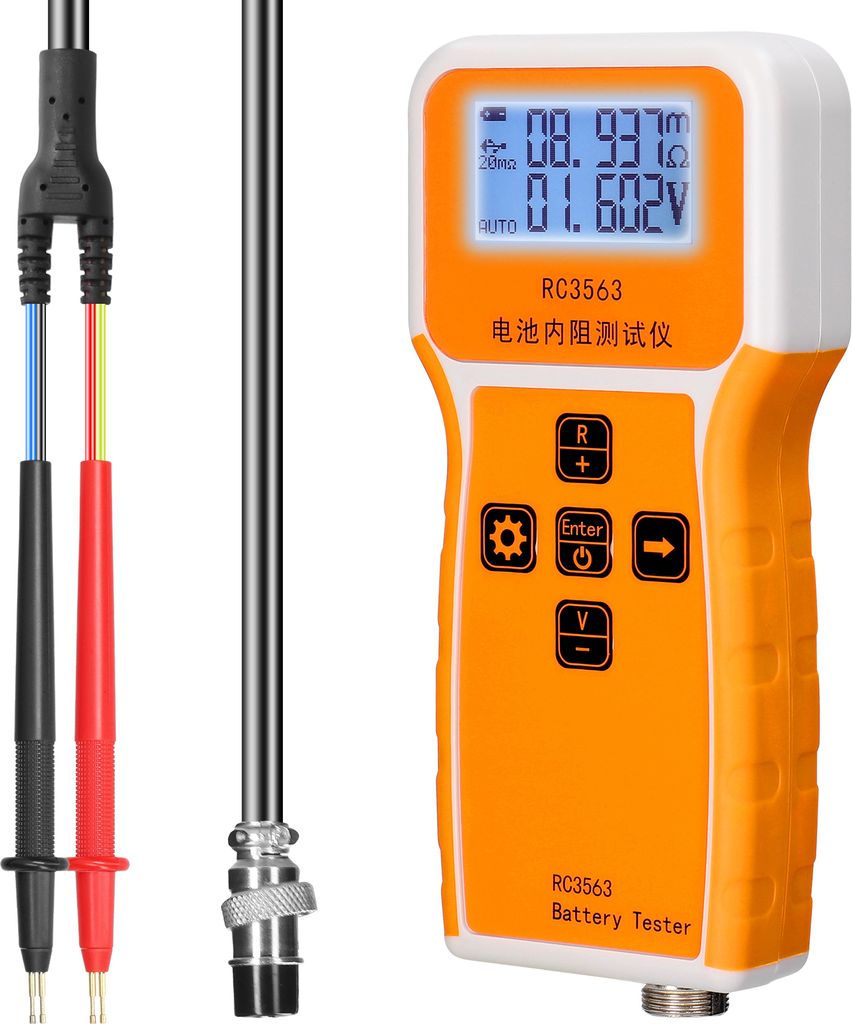 RC3563 200Ω 100V LCD tester baterií, tester napětí Obrázek produktu 1