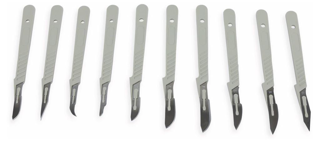 DAYTOOLS Jeu de bistouris ES-10, stérile, 10 pièces Image du produit 