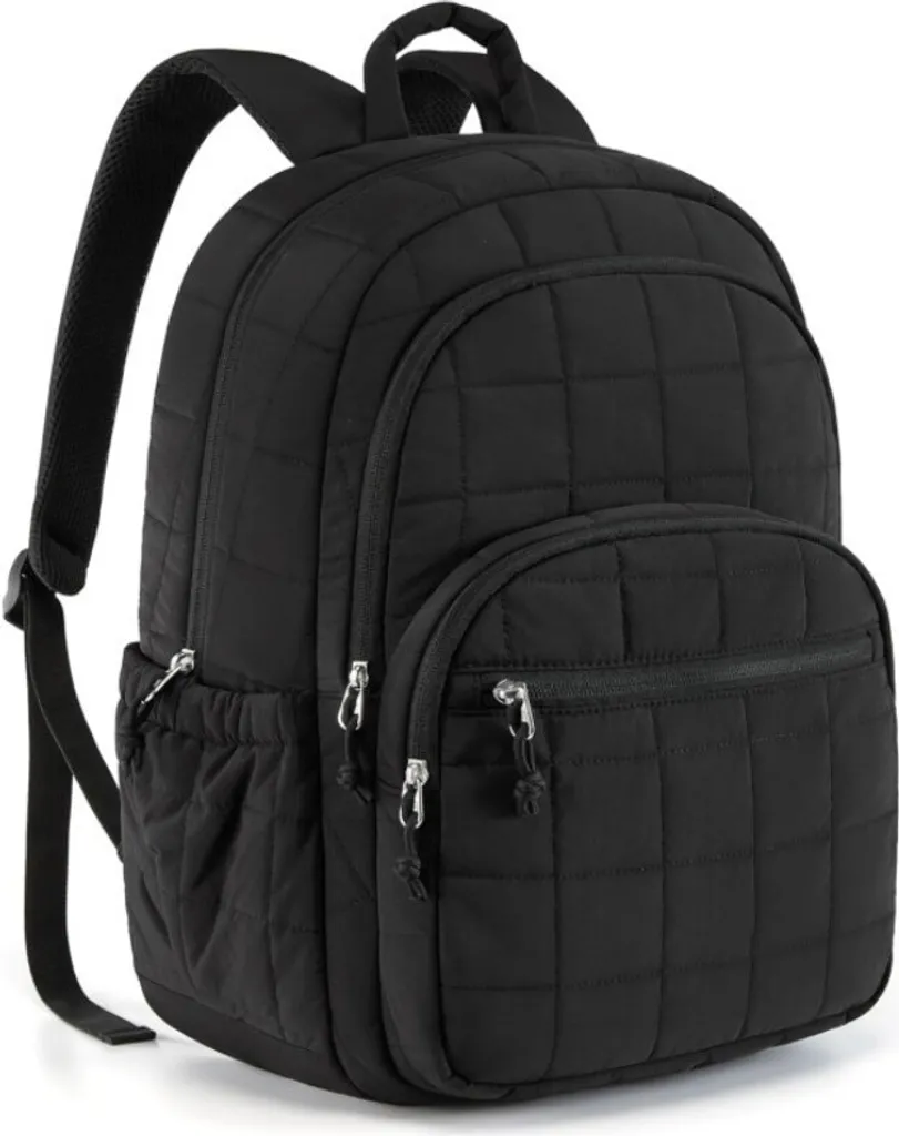 Sac à dos informatique business grand format avec compartiments Noir