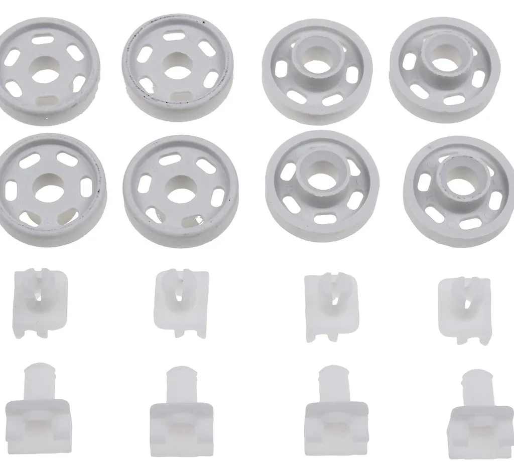 Rouleaux panier inférieur Electrolux AEG 4071300307 lave-vaisselle x8