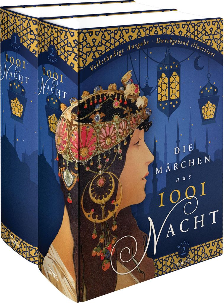 Die Märchen aus 1001 Nacht - Vollständige Ausgabe (2 Bände)