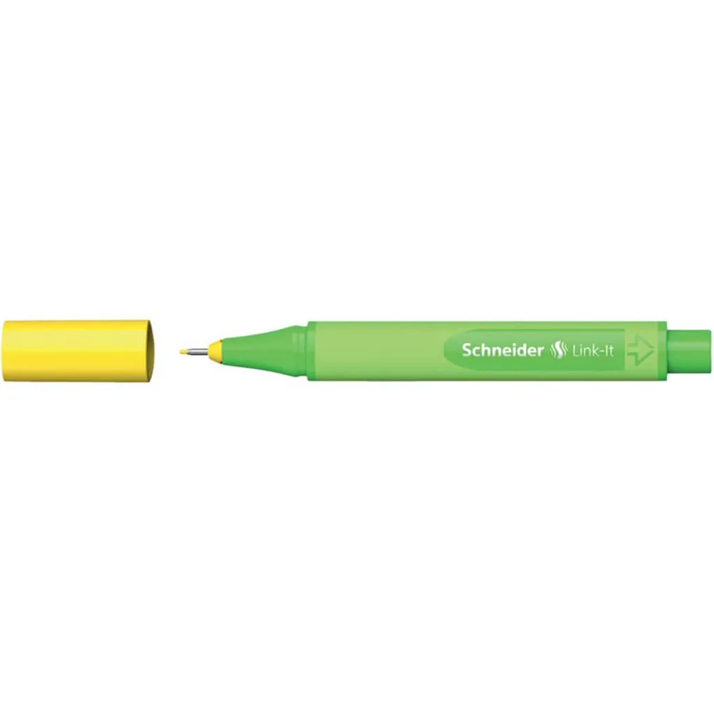 Penna Schneider Link-It Giallo 191205 - Fineliner Professionale 0.4mm