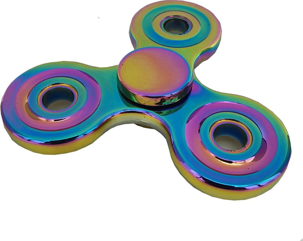 Spin-It, Finger SpinnerZ, Rainbow classic, Metall Produktbild 