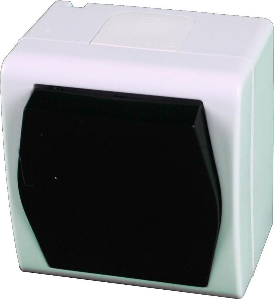 Aufputz Wechselschalter Lichtschalter  IP44 10A 230V Produktbild 