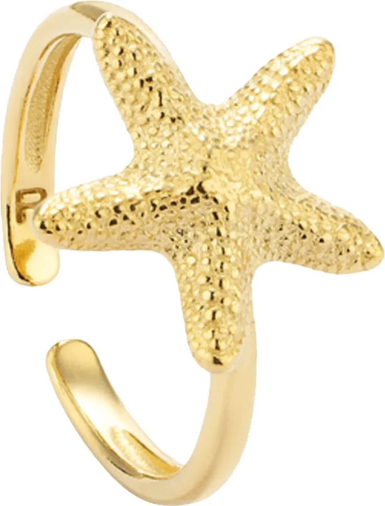 Anello Donna Radiant RY000134 Taglia 14 - Gioiello Dorato Stella Marina