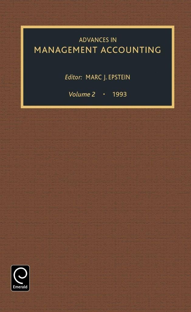 Advances in Management Accounting