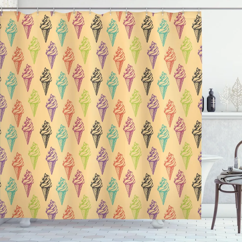 Tenda Doccia ABAKUHAUS 175x200: Il Trend Grunge per il tuo Bagno
