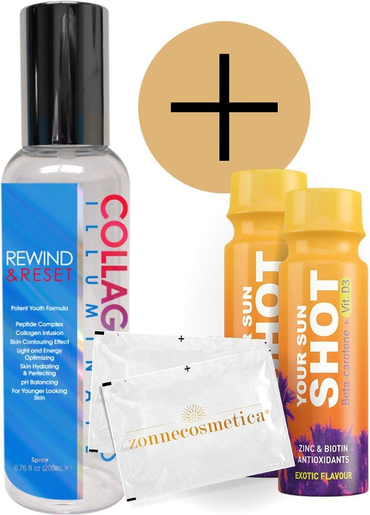 Devoted Creations - Illuminate Rewind & Reset + 2 Your Sun Shots + 2 Erfrischende tücher