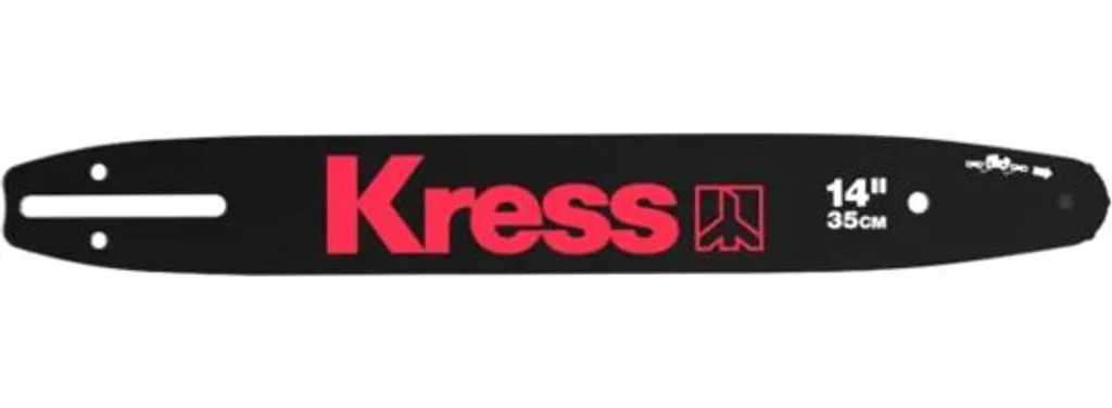 Rail de guidage Kress KA2604 de 35 cm avec jauge 1,1 mm et 52 maillons