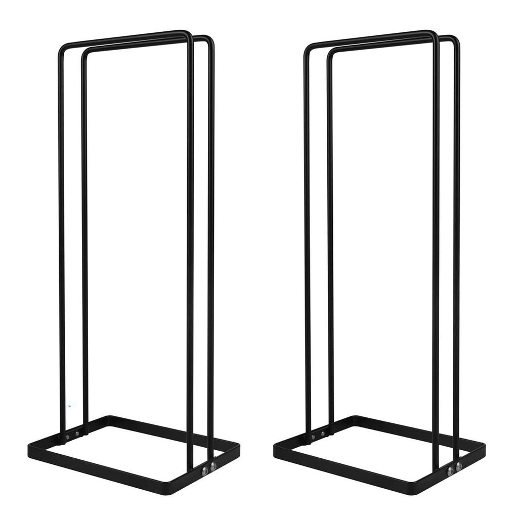 Kleiderbügelhalter 2er Set, Metall Organizer doppelt, Produktbild 