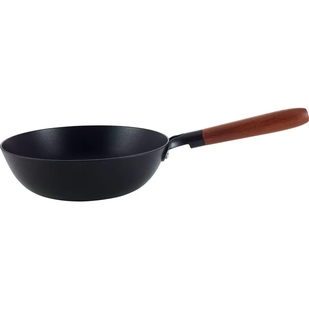 Wok BEKA Mandala 120mm Altezza - Ghisa Pressata e Ceramica Induzione