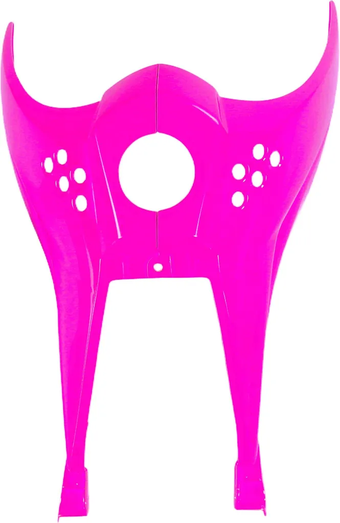 Réparez vos plastiques cassés : Cache-radiateur KLX 110 Rose Fluo UFO