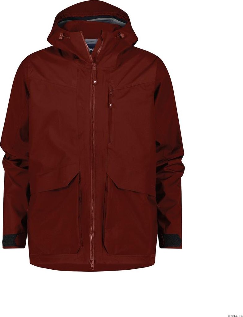 DASSY Regenjacke VIRUNGA Gr. M  ziegelrot Produktbild 