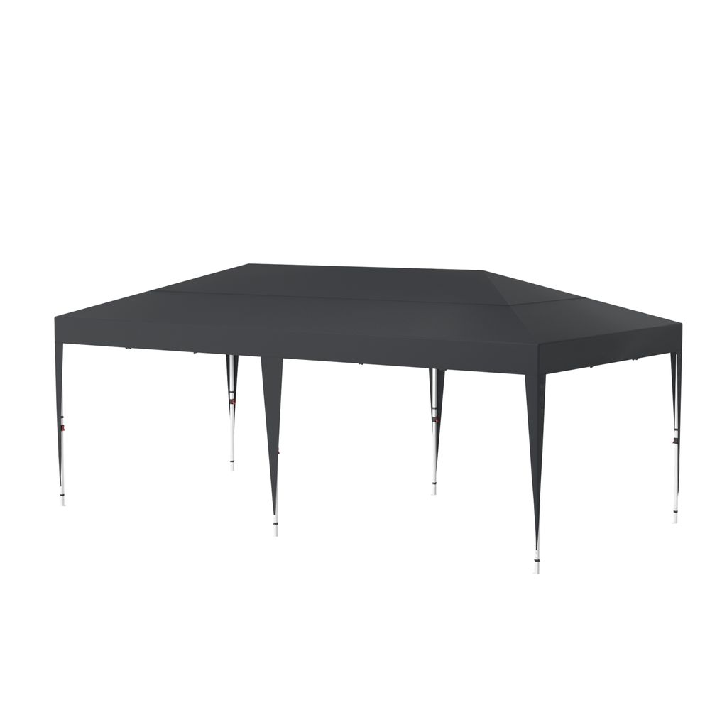 ACXIN Faltpavillon 3x6 Faltbar Partyzelt Gartenzelt, Wasserdicht & UV-Schutz, Höhenverstellbar, Pavillon Outdoor inkl. Tragetasche & Erdanker, Ant...