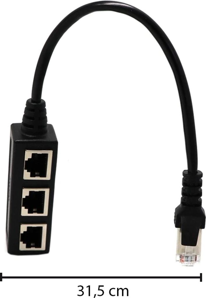 RJ45 rozbočovač LAN Ethernet síťový rozbočovač Síťový Obrázek produktu 16