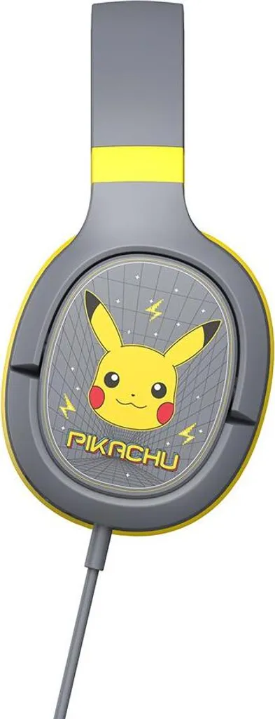 Casque Gaming Pikachu Jaune Pokémon avec Micro Perche et Son Stéréo Pro - 4