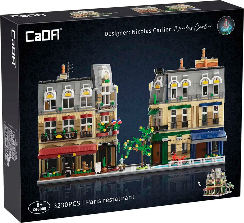 Cada Parisian restaurant C66009W Sada svorkovnic Obrázek produktu 7