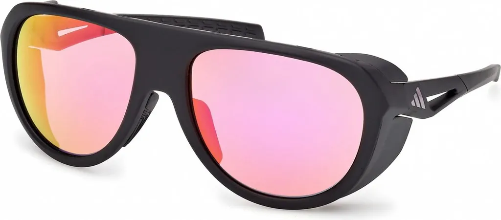 Lunettes de soleil Adidas SP0110 02Z Sportives avec Verres Miroirs