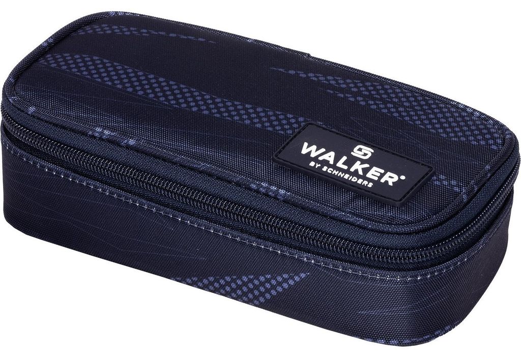 Walker Schlampermäppchen Wizzard Pencil Box Layers Grey dunkelblau