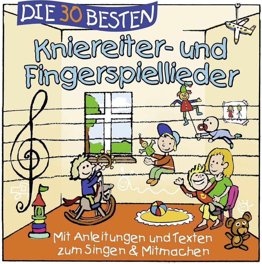 Die 30 besten Kniereiter- und Fingerspiellieder