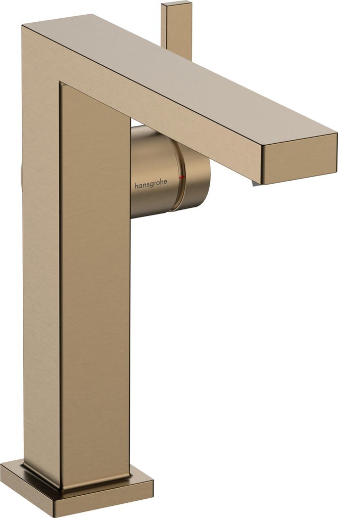 hansgrohe Tecturis E Fine Einhebel-Waschtischmischer 150, Ausladung 157mm, Push-Open Ablaufgarnitur, CoolStart, 73042140