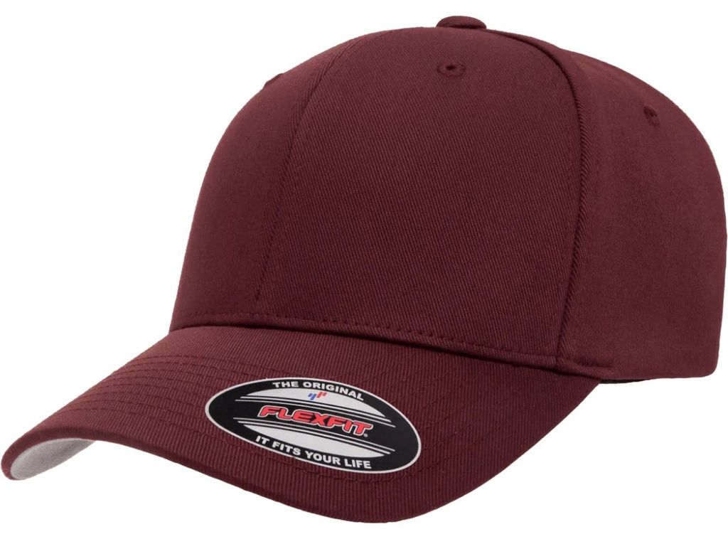 Flexfit - Baseball-Mütze TN1488 (XS-S) (Weinrot)