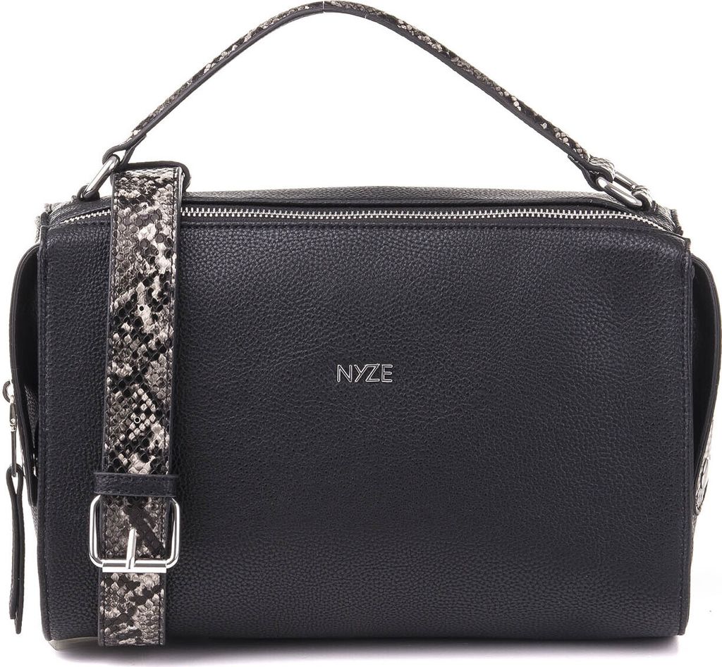 NYZE Baguette Bag Damen Shopper Black
