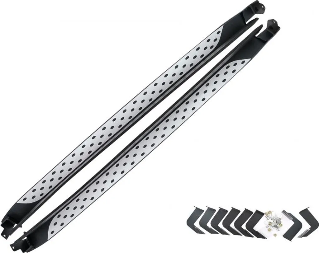 Marchepieds antidérapants pour Mitsubishi Outlander IV 2022+ Noir Mat