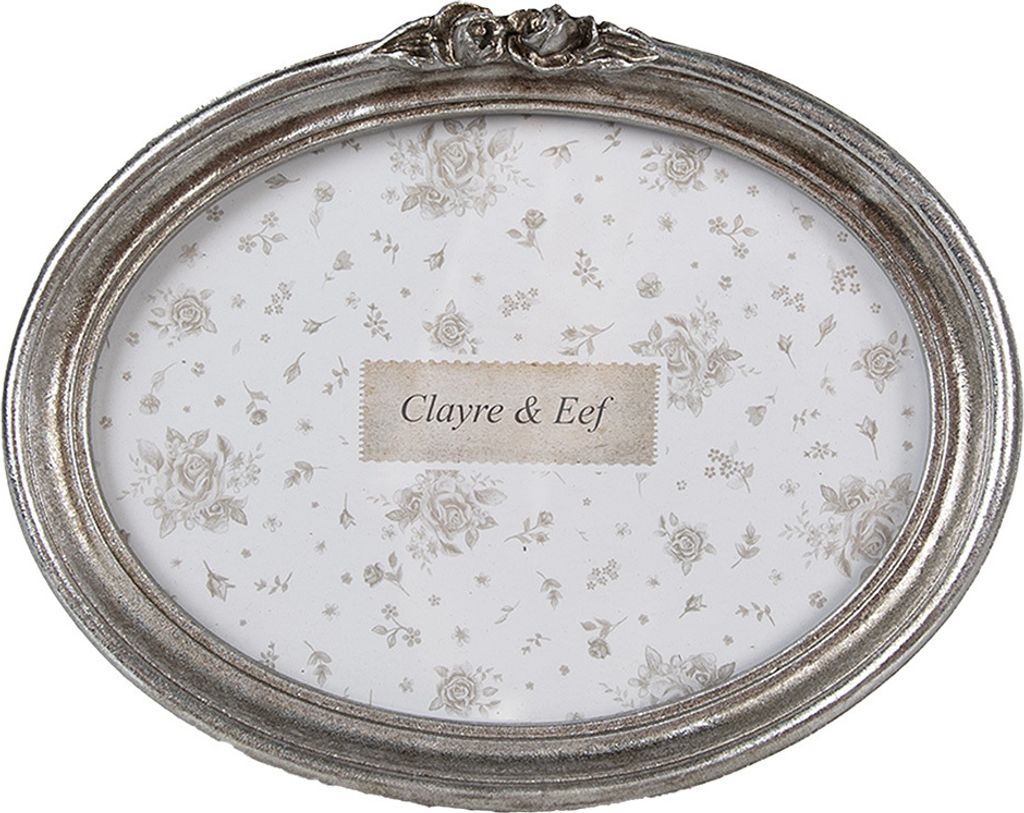 Rámeček na obrázky Clayre & Eef 18x13 cm, stříbrná barva, Obrázek produktu 