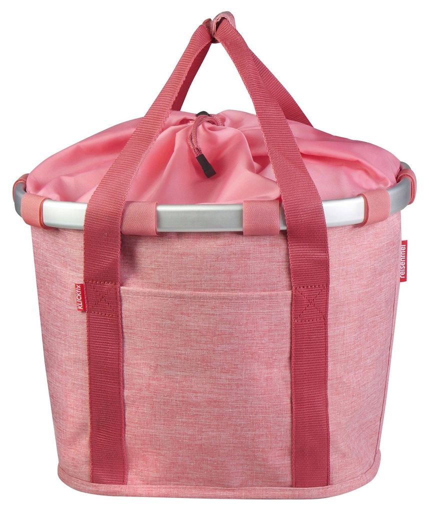 Klickfix Vorderradkorb "Bike Basket TWIST" , rosa