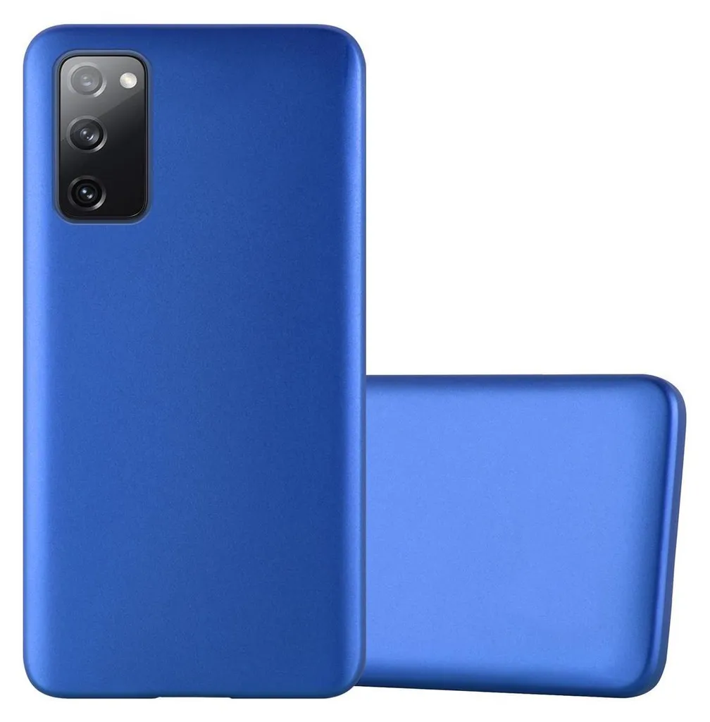 Cover Slim Samsung S20 FE Cadorabo - Custodia TPU Blu Anti-Impronta