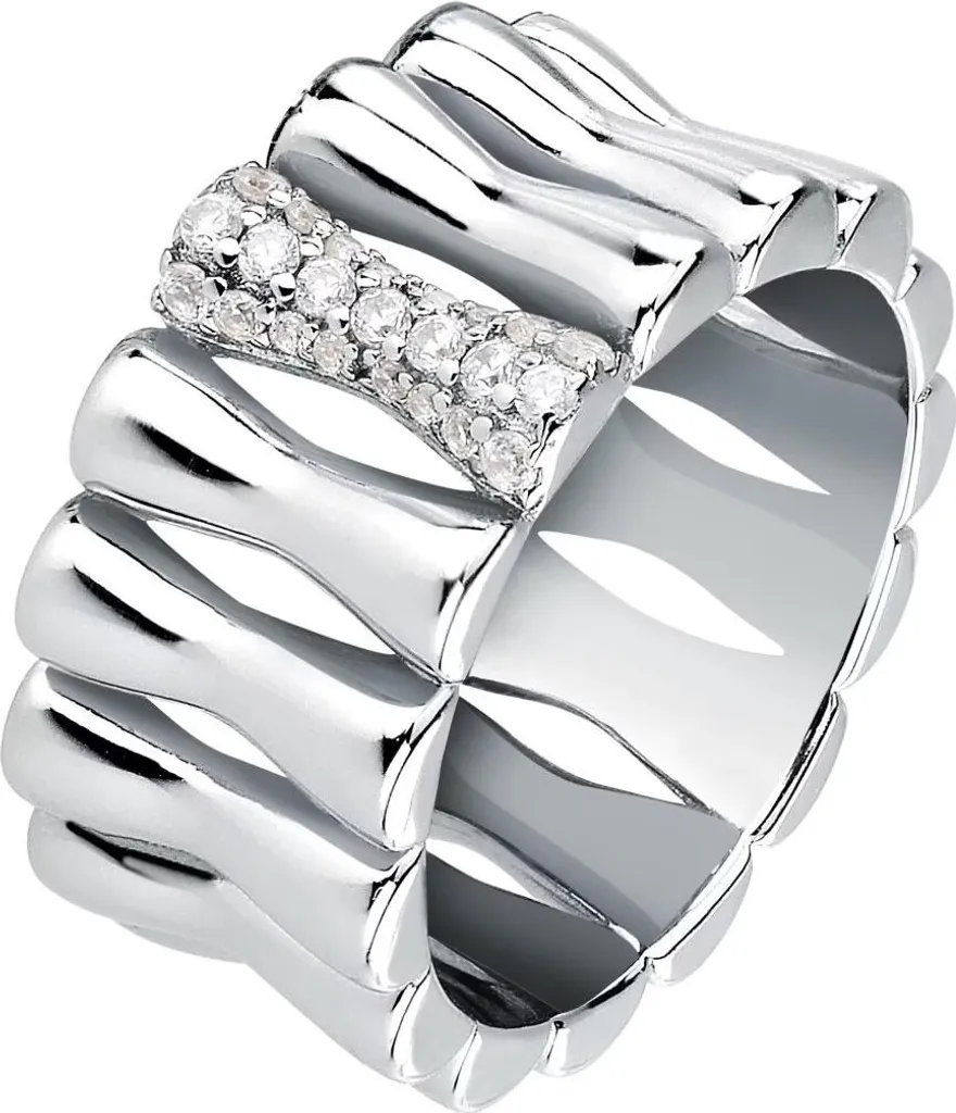 Bague Quotidienne en Argent Recyclé SAWA20 - Anneau de Luxe 56 mm
