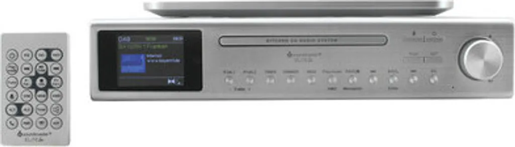 Radio-CD de cuisine Soundmaster UR2180SI DAB+ et Bluetooth argent