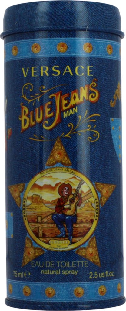 Profumo per uomo Versace Blue Jeans EDT (75 ml) Immagine del prodotto 