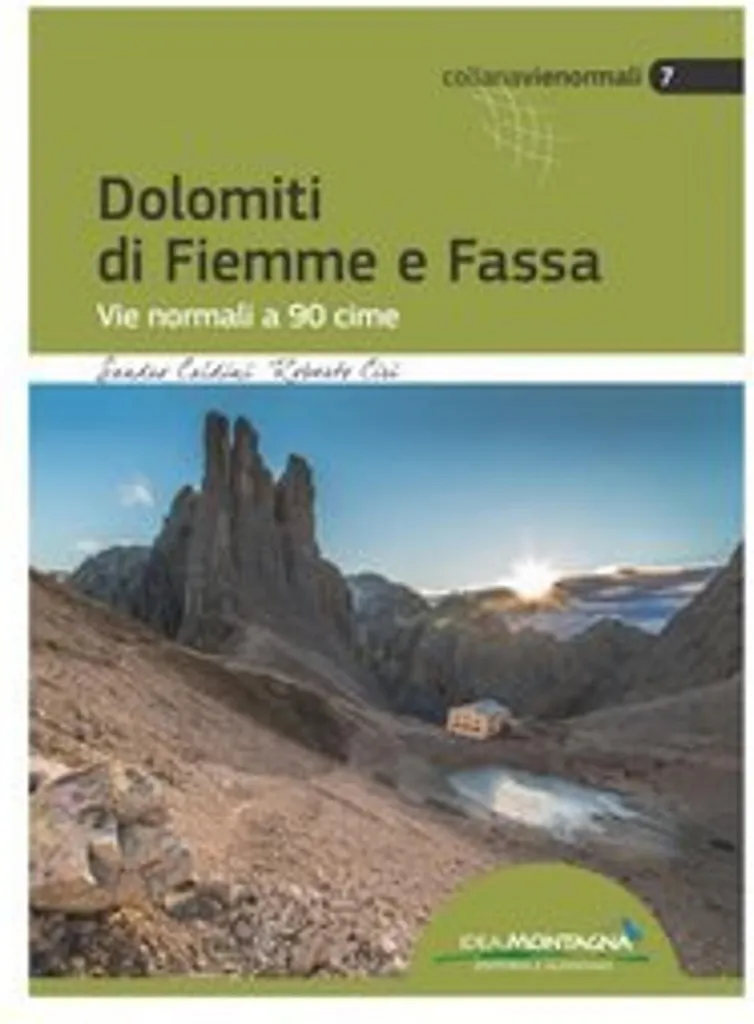 Carte plastifiée Dolomites de Fiemme et de Fassa haute précision