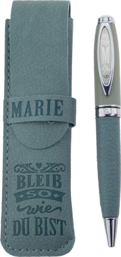 History & Heraldry Bamboo Persönlicher und individueller Kuli Kugelschreiber Stift mit Namen und Spruch Personalisiertes Etui Monogramm-Design per...