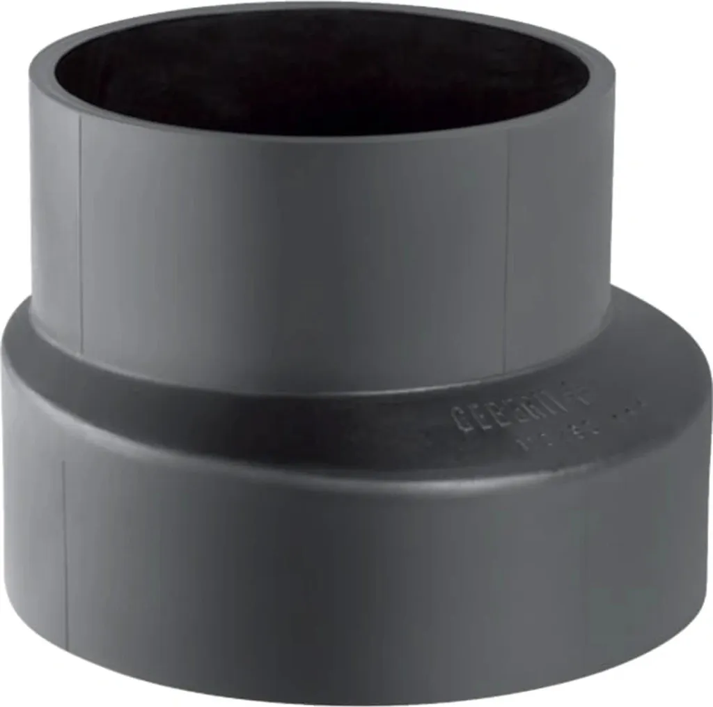 Geberit GE PE, riduzione, eccentrica, d 160/125 mm, 369588, 1 pz.