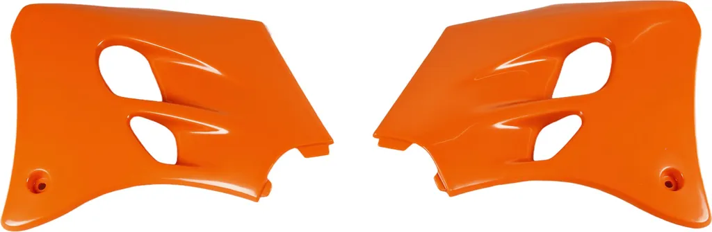 Ouïes de radiateur Orange pour KTM SX 65 et 60, Millésimes 1998-2001 UFO