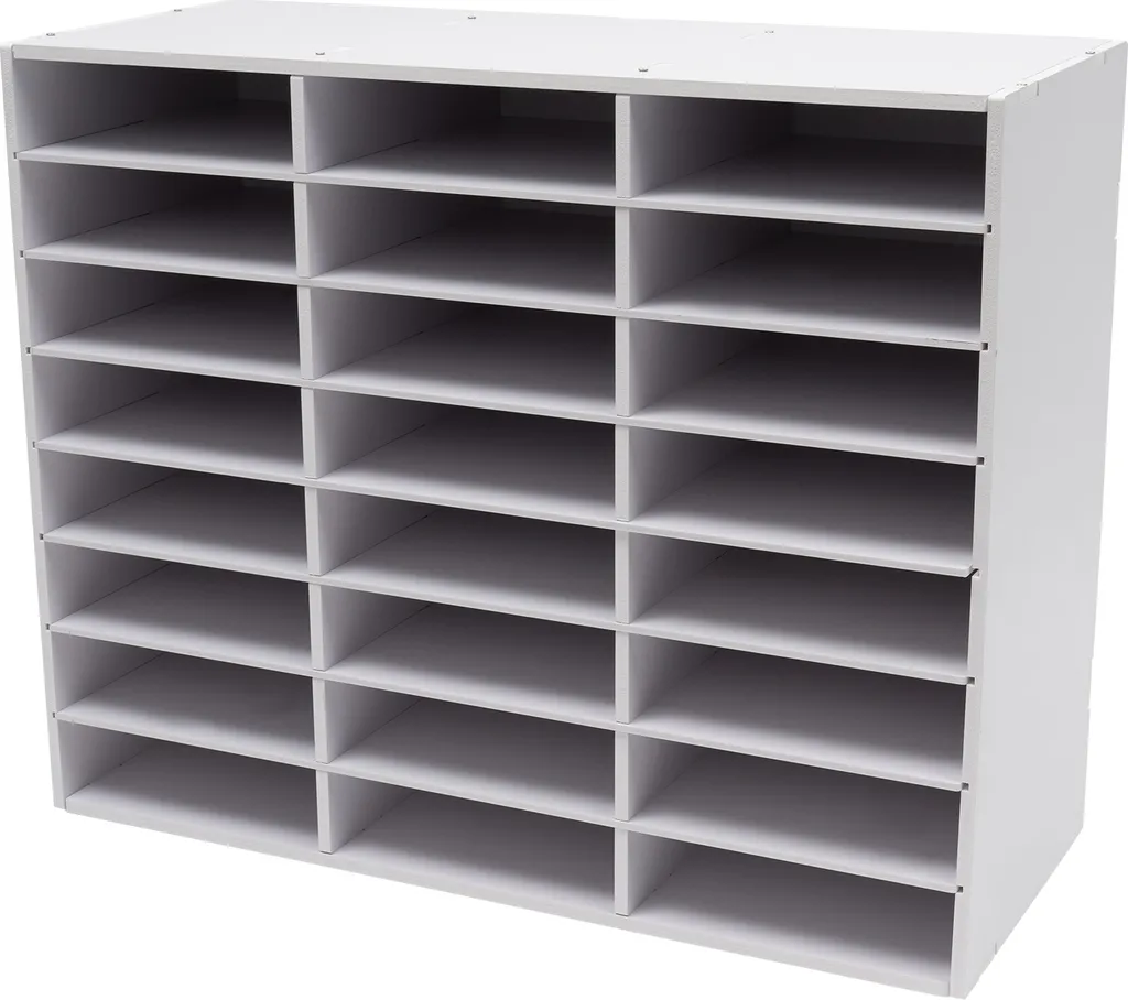 Trieur de Documents 24 Cases MDF pour En finir avec le Désordre