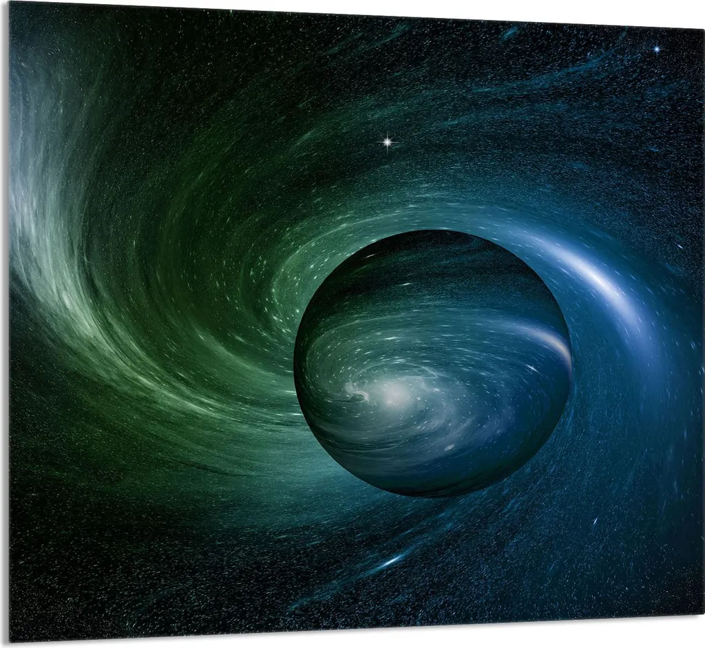 GLASPLATTE FÜR KÜCHE 65x60 Cosmos