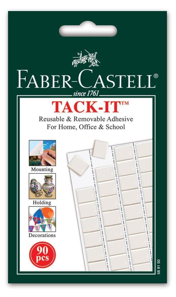 Faber-Castell 589150, Montagepad, Weiß, Drinnen, 90 Produktbild 