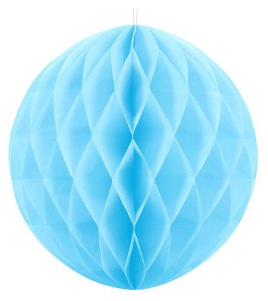 Balle nid d'abeille bleu clair 40 cm Image du produit 