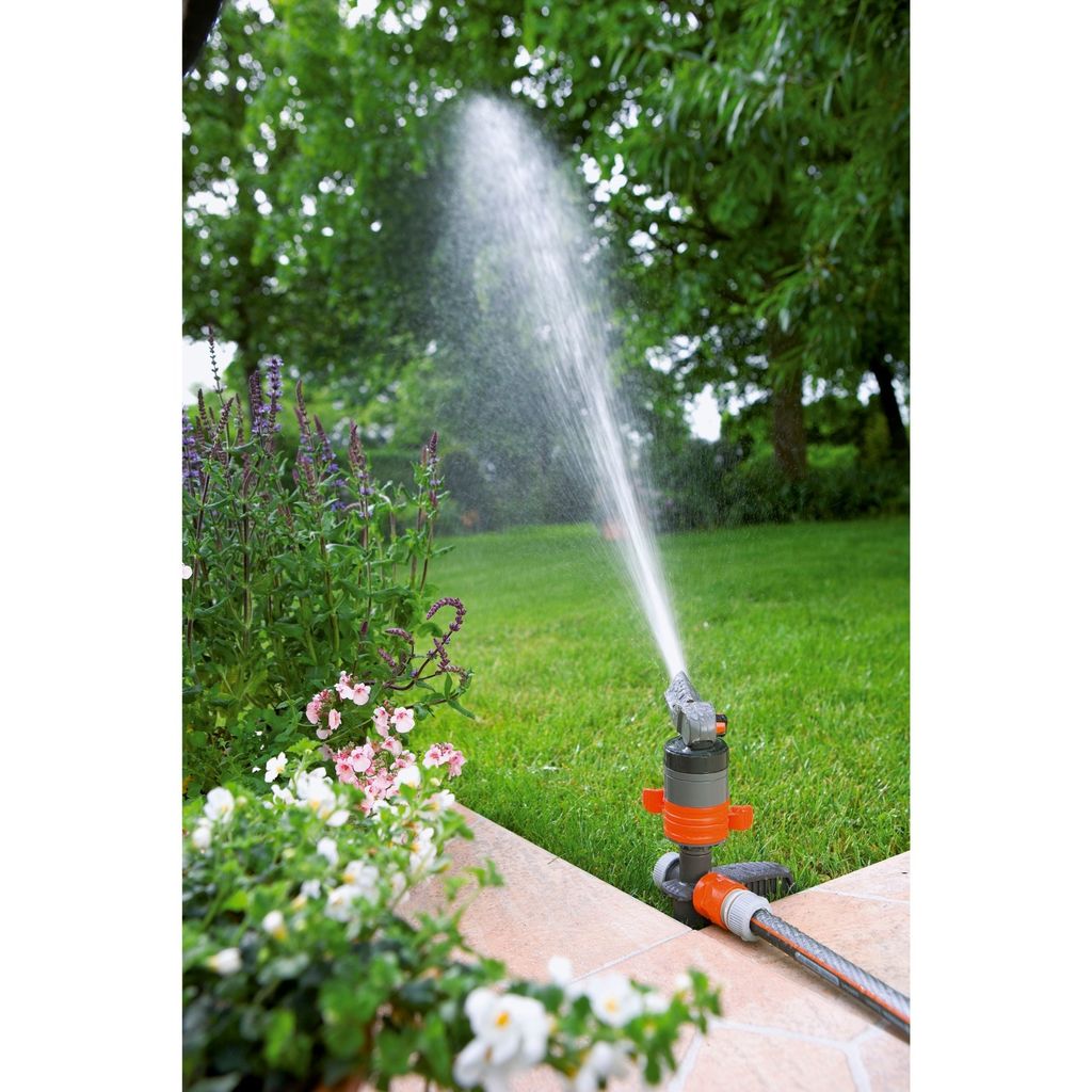 Irrigatore per prato a impatto in ottone applicabile per patio, testa