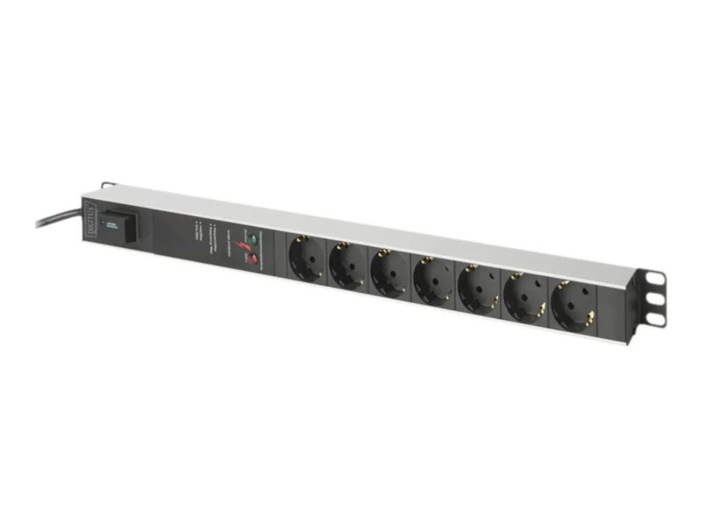 Multiprise 1U 19'' 7 Prises 3m : Fini le manque de prises en Rack