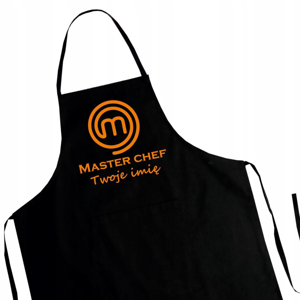 M&C Master Chef Kochschürze mit Name als Geschenk Produktbild 