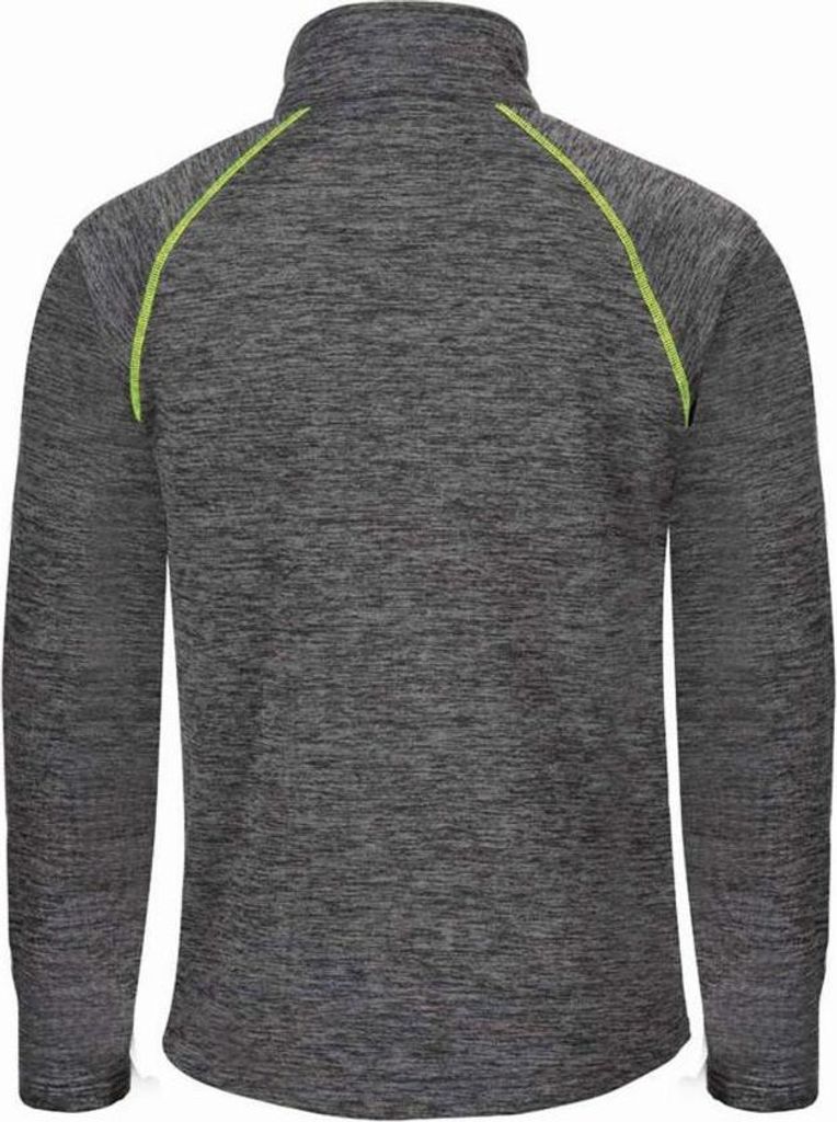 Jacke - NINE WORTH - LENNY 1505 Grau meliert / Gelb Fluo T.L