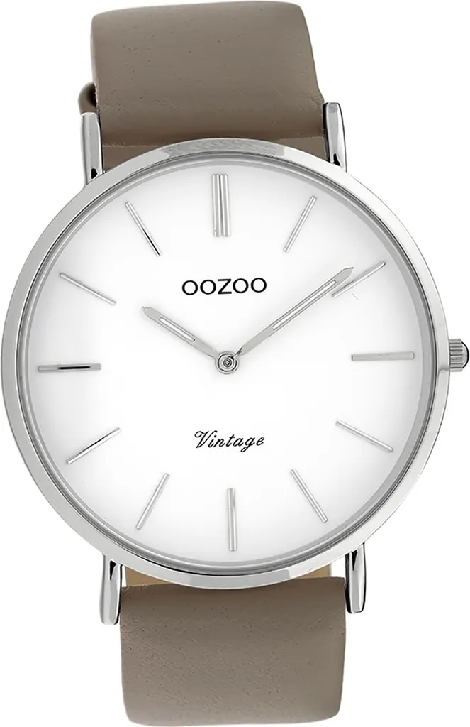 Idee Regalo Donna: Orologio Oozoo Vintage Pelle Taupe C20076