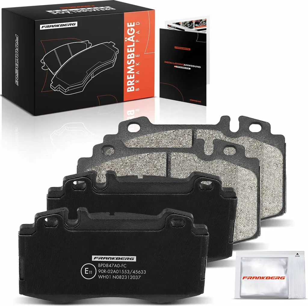 Plaquettes de Frein Avant Haute Performance pour Mercedes 1998-2012