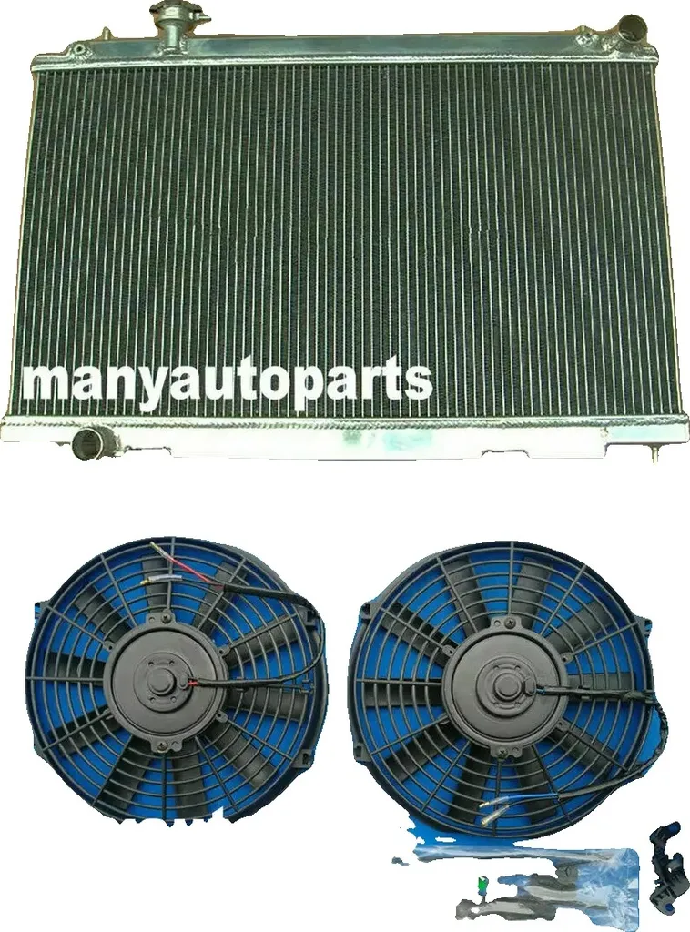 Radiateur Aluminium Nissan 350Z Z33 : Fini la Surchauffe avec Ventilateur