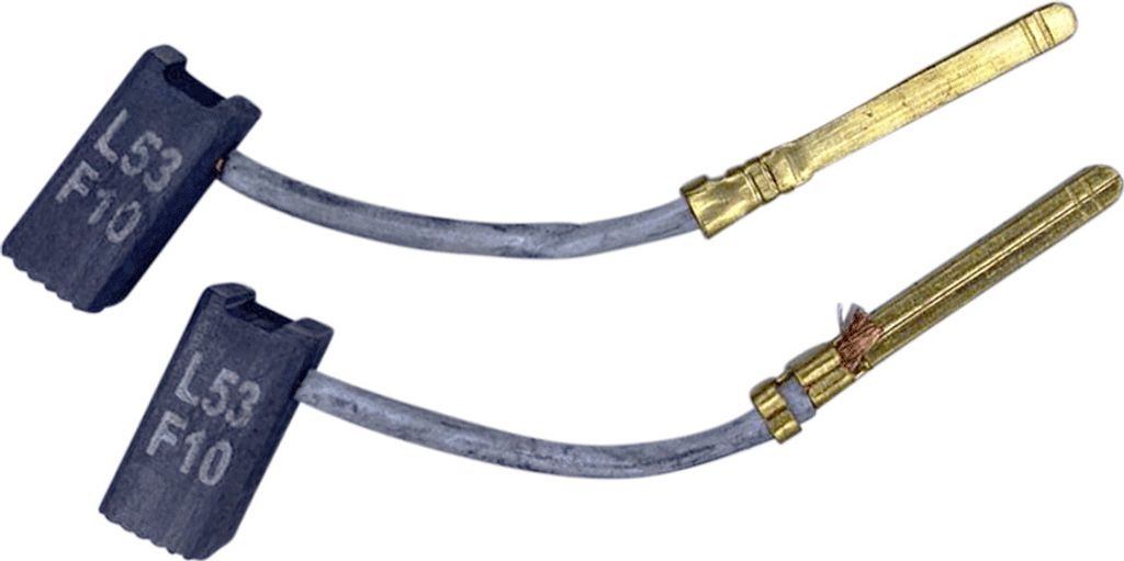 2x Kohlebürsten für Dewalt DW402 , DW443 , DW682K , DW887